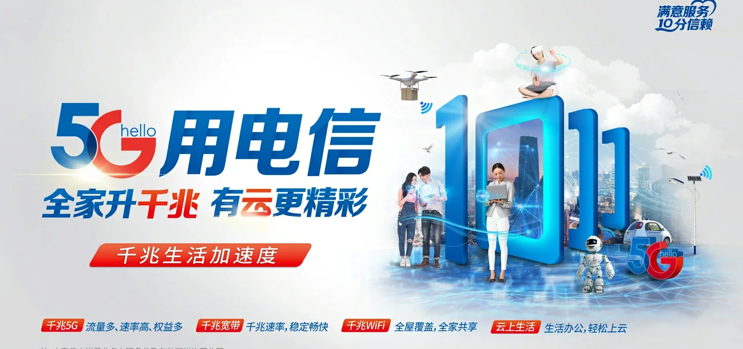 中国电信 龙感湖管理区电信宽带 宽带套餐